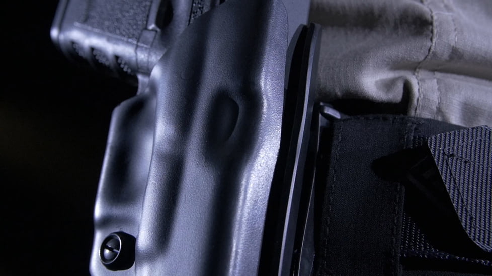 Gould &amp; Goodrich Delta Wing OWB Holster for Sig P365, Left Hand, Black, P100-15LH