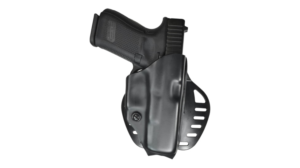 Gould &amp; Goodrich Delta Wing OWB Holster for Glock 19 and 23, Right Hand, Black, P100-19