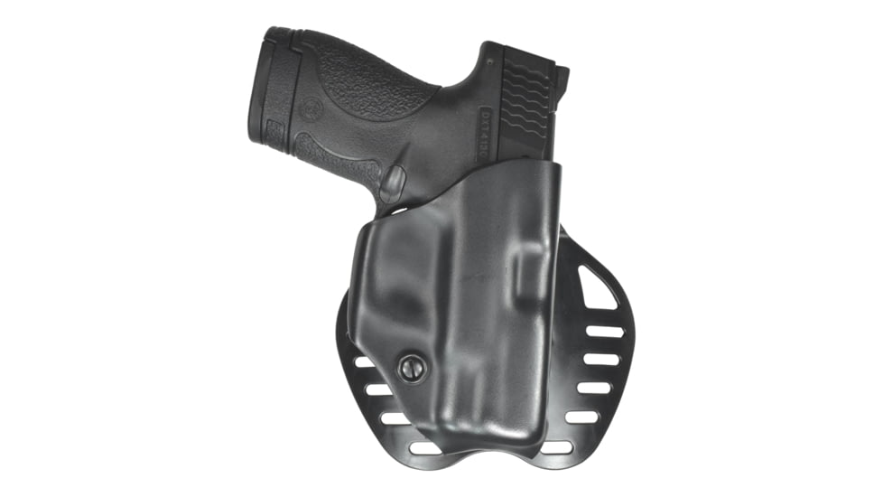 Gould &amp; Goodrich Delta Wing OWB Holster for S&amp;W M&amp;P Shield, Right Hand, Black, P100-8