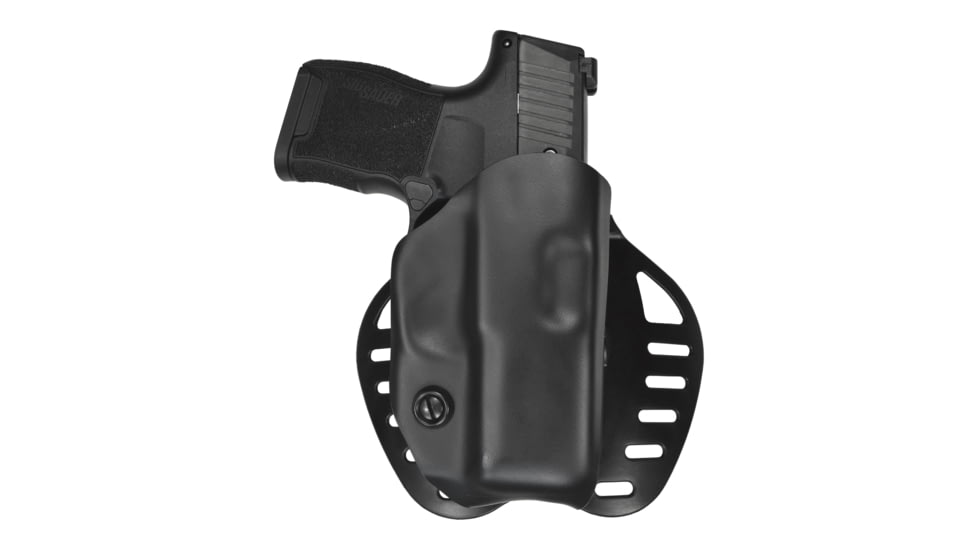 Gould &amp; Goodrich Delta Wing OWB Holster for Sig P365, Left Hand, Black, P100-15LH
