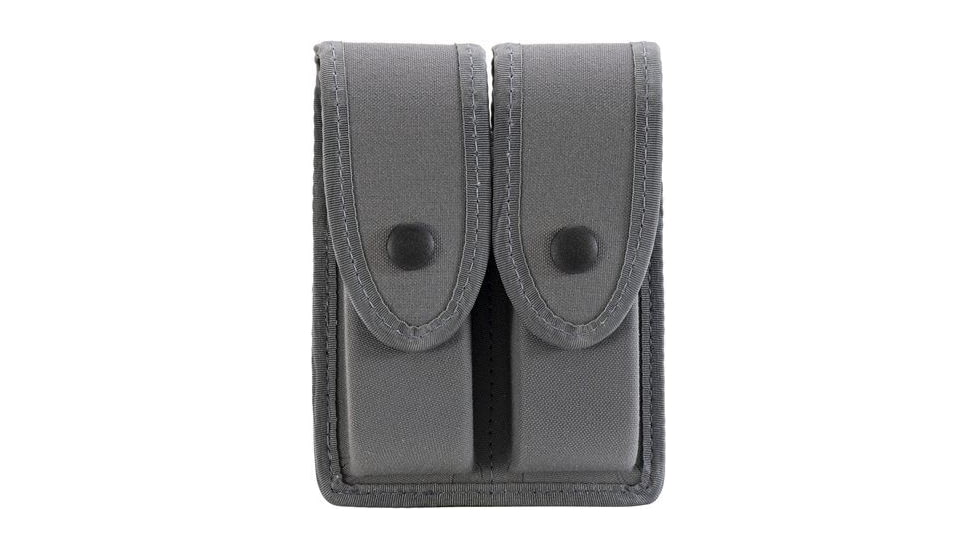 Gould &amp; Goodrich Double Snap Magazine Cases, Wolf Gray, Glock 17, Molded Hardware, XMWG627-7