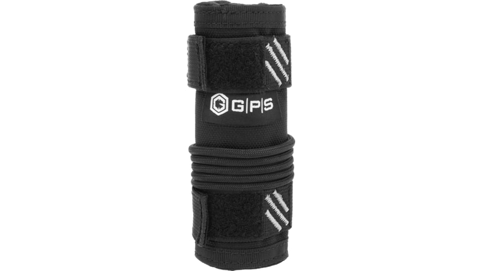 GPS 22Lr Tactical Suppressor Cover, Black, 5in, GPS-T800-22LR-5B
