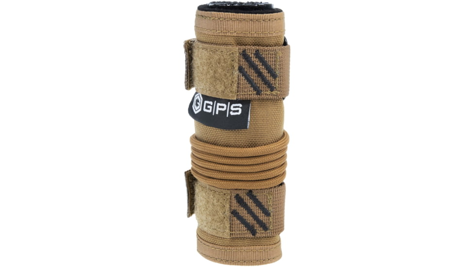GPS 22Lr Tactical Suppressor Cover, Tan, 5in, GPS-T800-22LR-5T