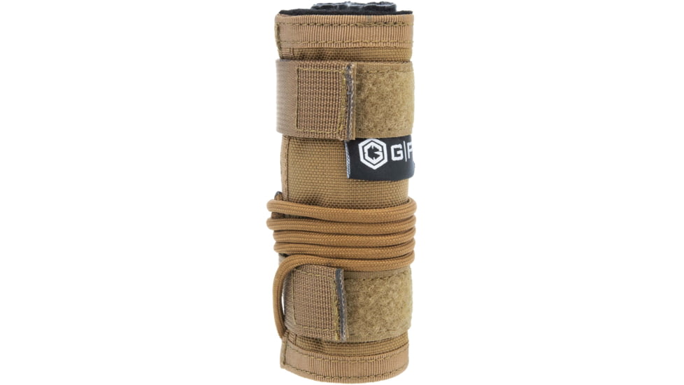 GPS 22Lr Tactical Suppressor Cover, Tan, 5in, GPS-T800-22LR-5T