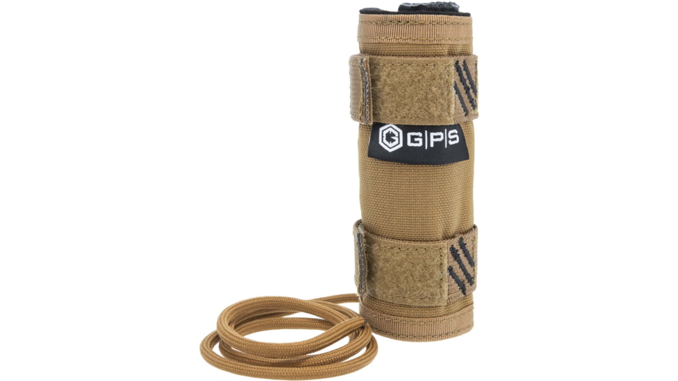 GPS 22Lr Tactical Suppressor Cover, Tan, 5in, GPS-T800-22LR-5T