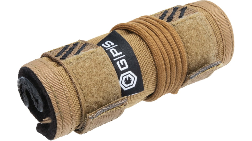 GPS 22Lr Tactical Suppressor Cover, Tan, 5in, GPS-T800-22LR-5T