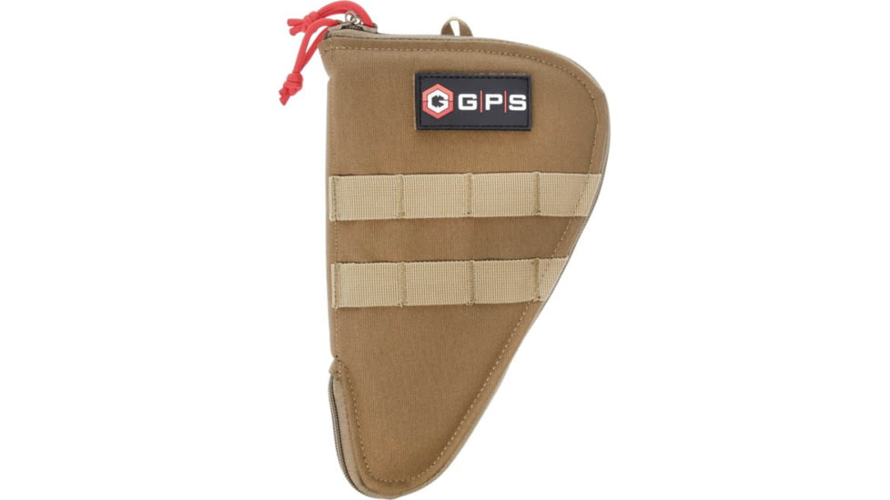 GPS Contoured Pistol Case, 4in Barrel, Handgun, Tan, GPS-1004CPCT