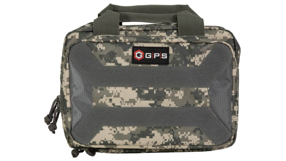 GPS Pistol Case w/Mag Storage, 1 Handgun, Black, GPS-PC15-ACU