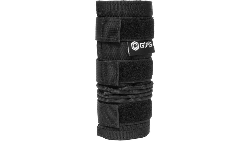 GPS Tactical Suppressor Cover, Black, 6in, GPS-T800-6B