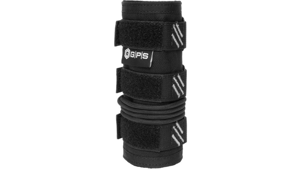 GPS Tactical Suppressor Cover, Black, 6in, GPS-T800-6B