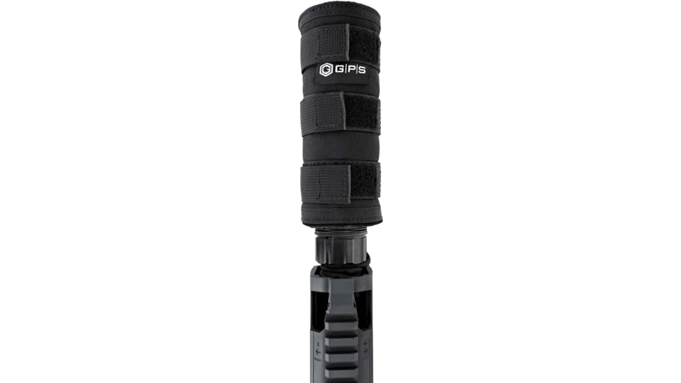 GPS Tactical Suppressor Cover, Black, 6in, GPS-T800-6B