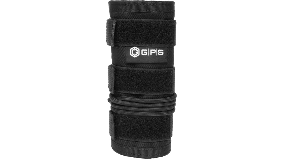 GPS Tactical Suppressor Cover, Black, 6in, GPS-T800-6B