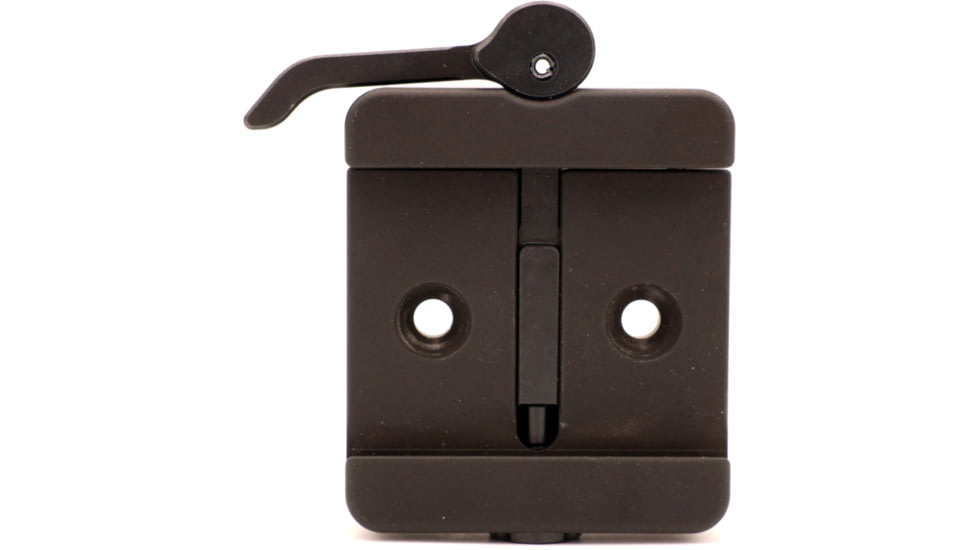 Gray Ops CNC Harris Throw Lever Arca Clamp, Black, GO-TLAHB