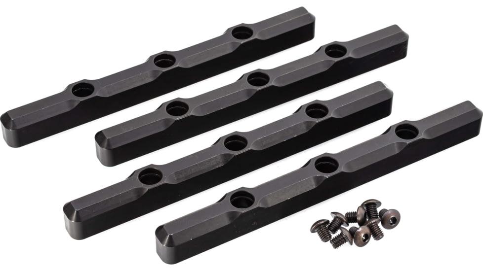 Gray Ops CNC Matrix Weight Kit - Side Rails, Black, GOW-MXSR