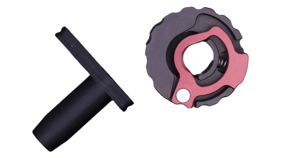 Gray Ops CNC MPA Speed Nut, Black, GO-MPASN