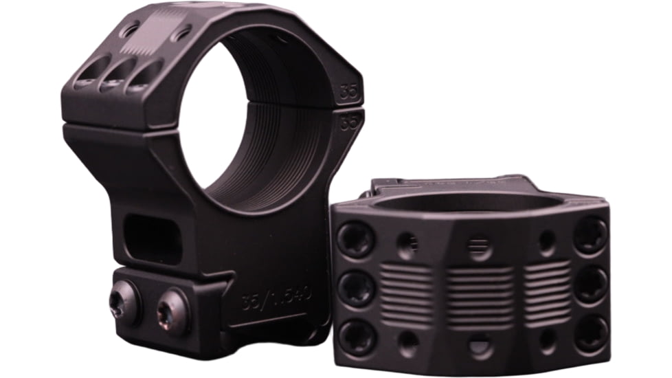 Gray Ops CNC Tactical 34mm Riflescope Ring, 1.540in, Black, GO-34H-TSR