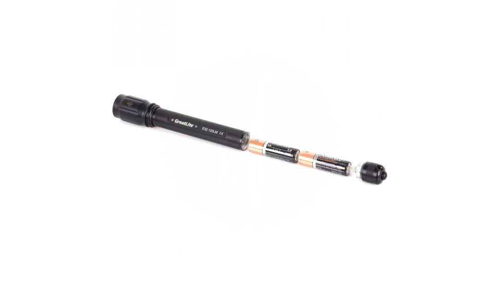 Greatlite 120 Lumens Cree LED E32 Professional Focus Flashlight, Black EXPE32
