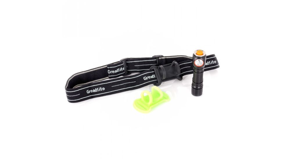 Greatlite Cree LED 100 Lumens E86 Headlight and Flashlight, Black, EXPE86