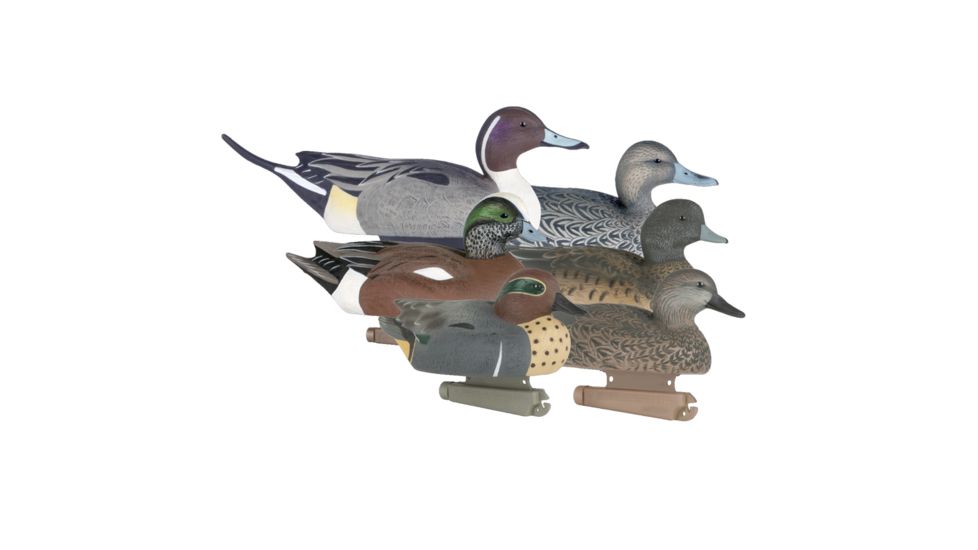Greenhead Gear Life-Size Puddler Duck Pack II,1/2 Dozen 73110