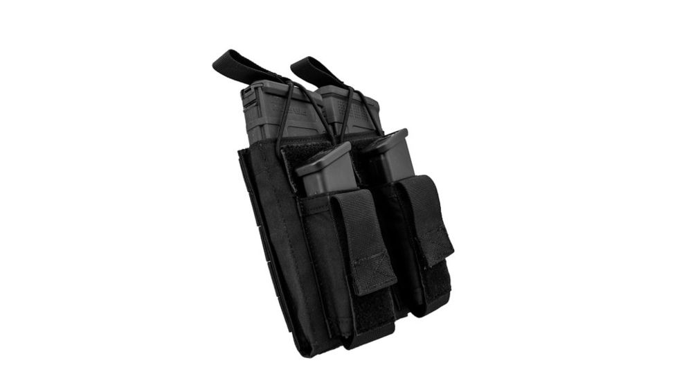 Grey Ghost Gear Double M4/Pistol Panel, Black, 1017-2