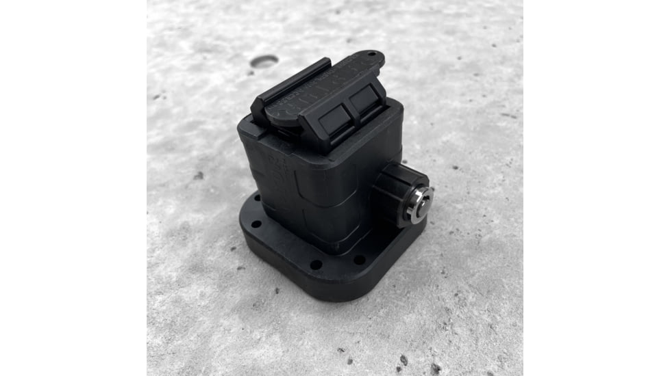Grey Man Tactical Locking Rifle Mount w/Raptor Picatinny, Black, 000028