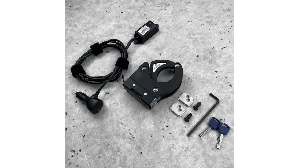 Grey Man Tactical Locking Rifle Mount w/ SC-6, Black, 000014