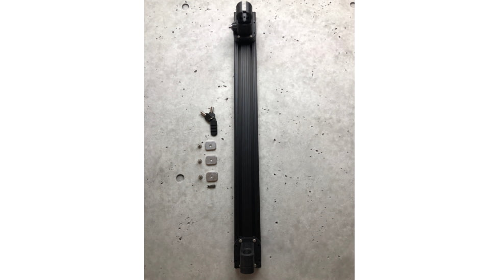 Grey Man Tactical Locking Rifle Rack Kit w/Raptor Rail Buffer Tube, Black, R-WM-07