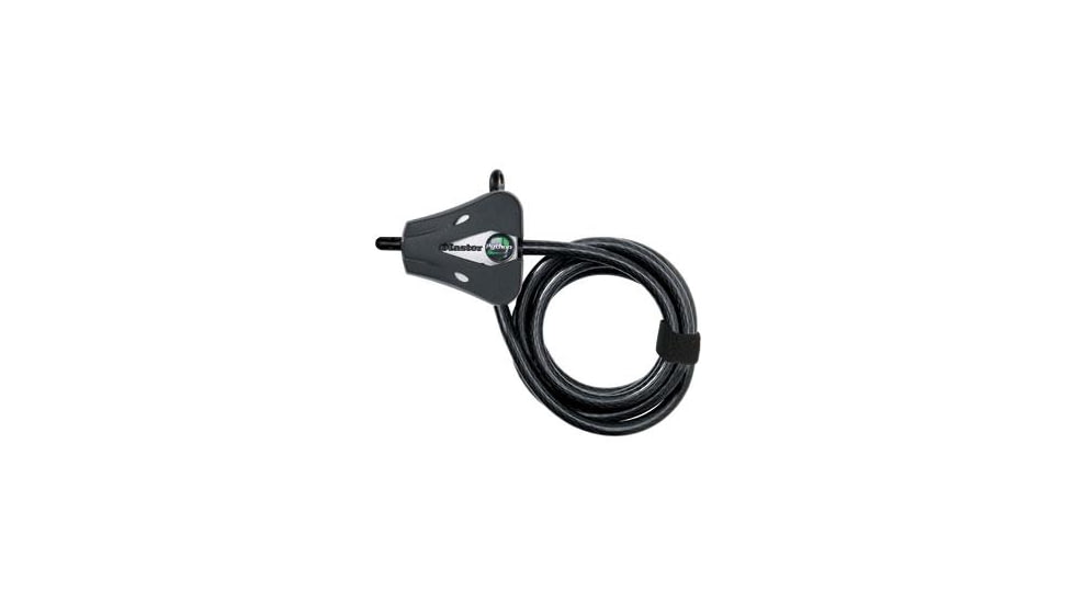 Grey Man Tactical Master Lock Python Adjustable Locking Cable, Black, ML-PM-01
