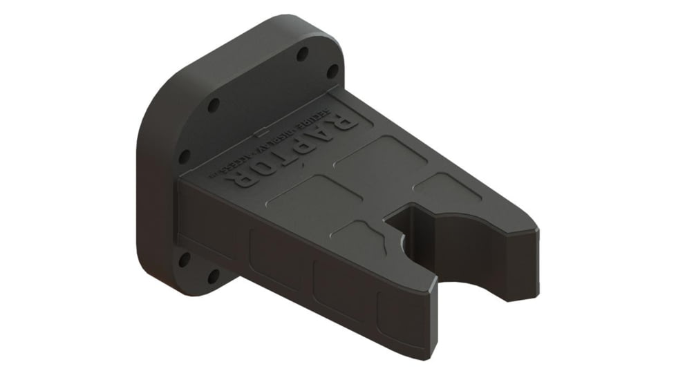 Grey Man Tactical Raptor Buffer Bracket, Black, R-WM-03-01