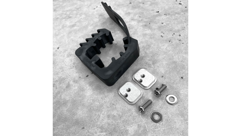 Grey Man Tactical RMP Backer Plate, QuickFist Go-Between Clamp - Handguard Pair, Black, 000139