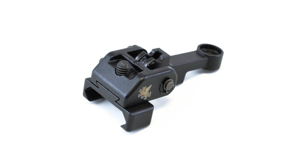 Griffin Armament M2 Micro Modular Rear Sight,Black, GAM2R