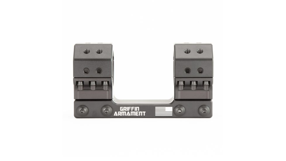 Griffin Armament Standard SPRM, 30mm, 1.335in height 0MOA, Black, SM1.335H30MM