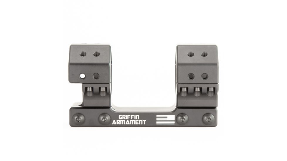 Griffin Armament Standard SPRM, 34mm, 1.35in height 0MOA PMII Ultra Short, Black, SM1.35H34MMUS