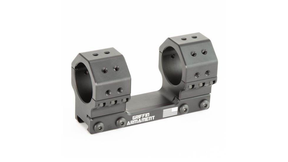 Griffin Armament Standard SPRM, 35mm, 1.35in height 0MOA, Black, SM1.35H35MM
