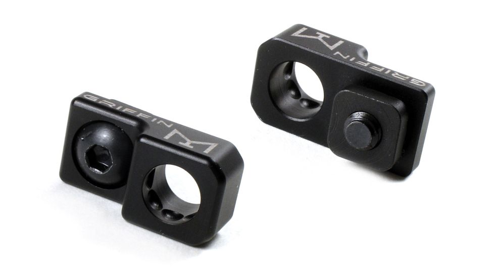 Griffin Armament Straight MLOK QD Sling Attachment, Black SMLOKQD