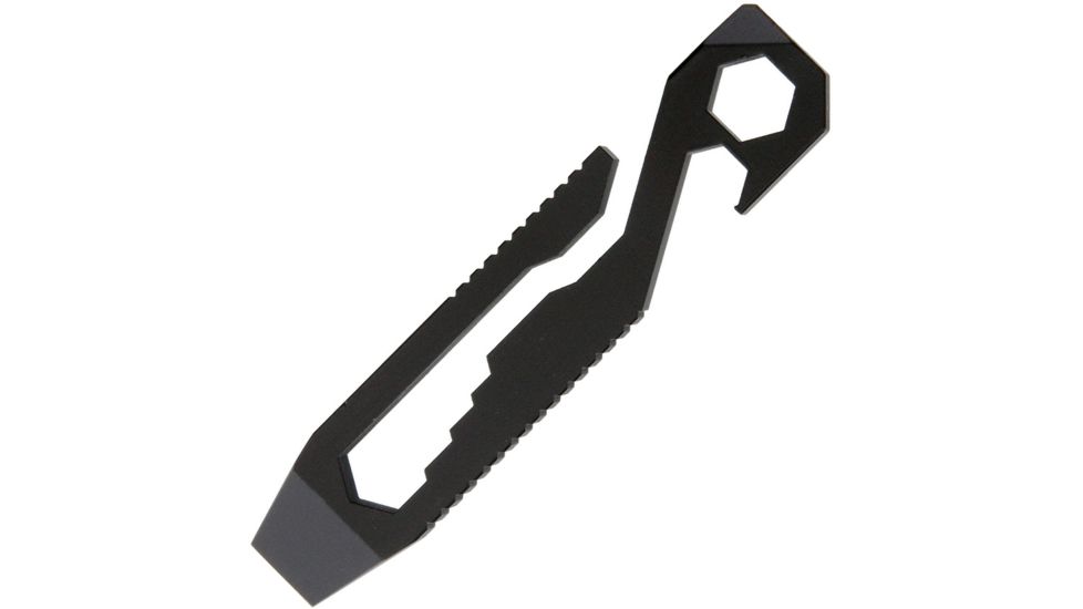 Griffin Pocket Tool GPT Pocket Tool Black Fixed Blade Knife, Handle GPTSSBLK