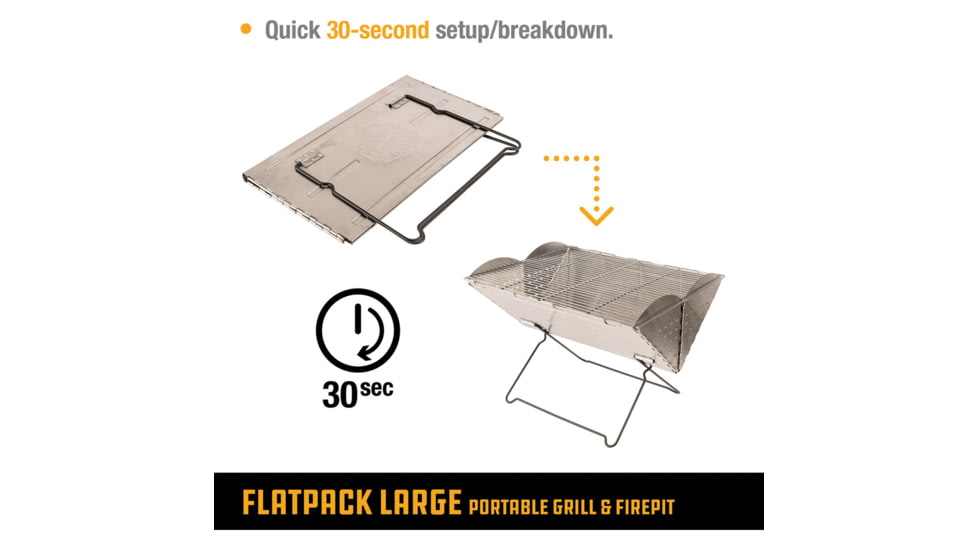 Grilliput Flatpack Portable Grill Large
