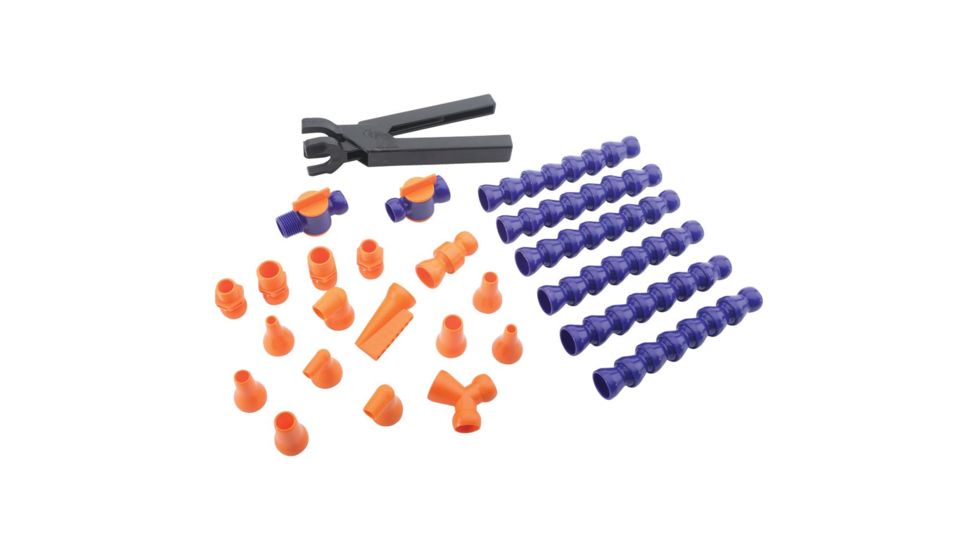 Grizzly Industrial 1/2in. Adjustable Coolant Hose Set with Pliers T25181