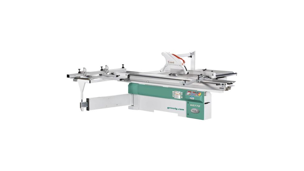 Grizzly Industrial 14in. Sliding Table Saw with 126in. Cutting Capacity G0772