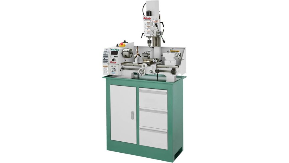 Grizzly Industrial 8in. x 16in. Lathe with Milling Head G0769