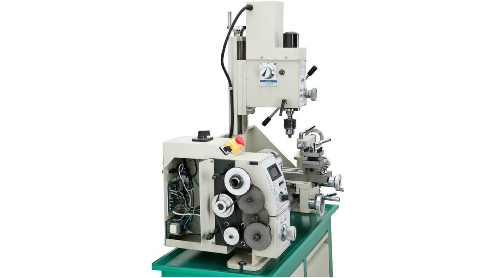Grizzly Industrial 8in. x 16in. Lathe with Milling Head G0769