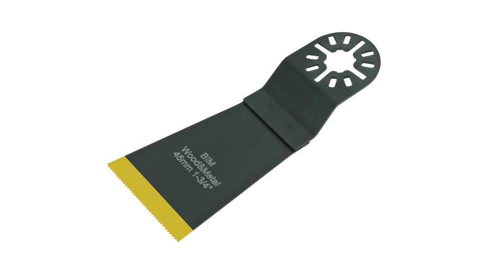 Grizzly Industrial Bi-Metal Standard Flush-Cut Universal Sawblade 45mm (1-3/4in.) TiN Coated T26319