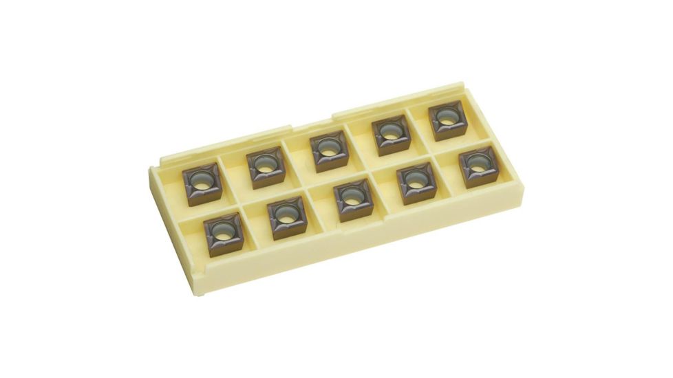 Grizzly Industrial Carbide Inserts CCMT for Stainless, pk. of 10 H8332