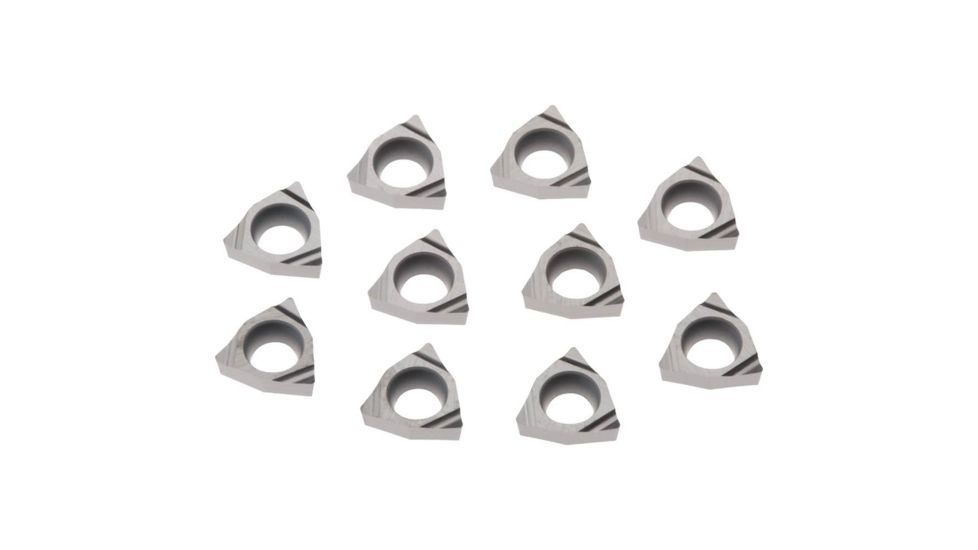 Grizzly Industrial Carbide Inserts WCGT for Aluminum, pk. of 10 T10247