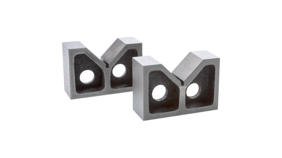 Grizzly Industrial Cast Iron V-Block Pairs - 4in. G9897