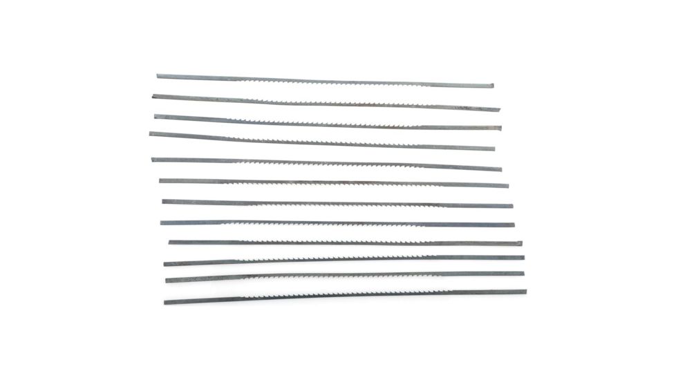 Grizzly Industrial Deep Throat Fret Saw Blades, 14 TPI, 12 pk. for T26852 T26865