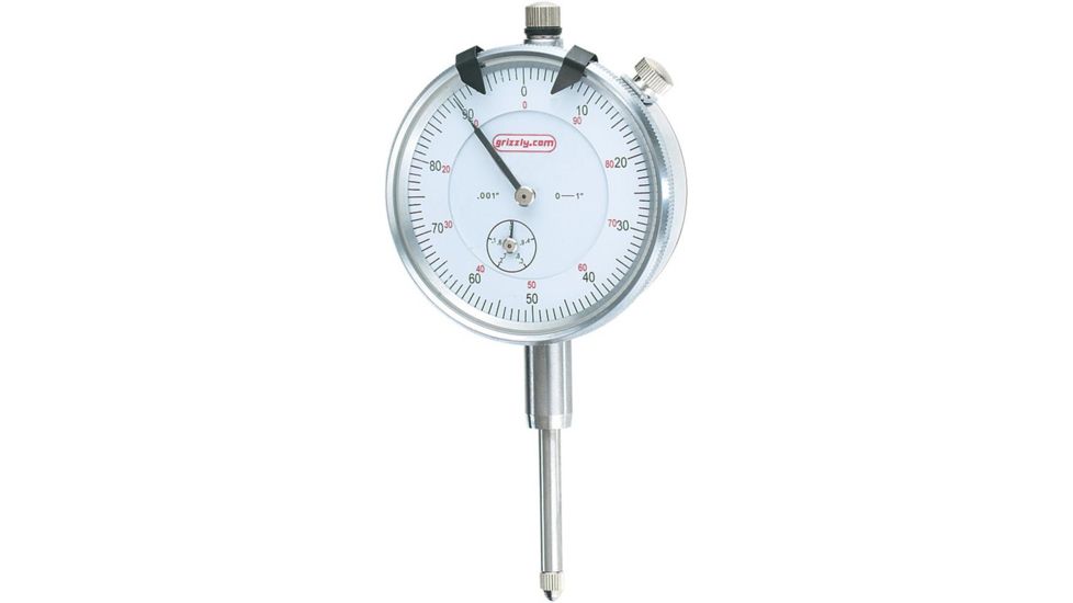 Grizzly Industrial Dial Indicator 1/2in. Range x 0.001in. G3632