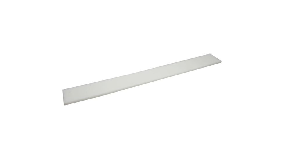 Grizzly Industrial High Density White Polyethylene (HDPE) - 1/2in. x 4in. W x 36in. L H2884