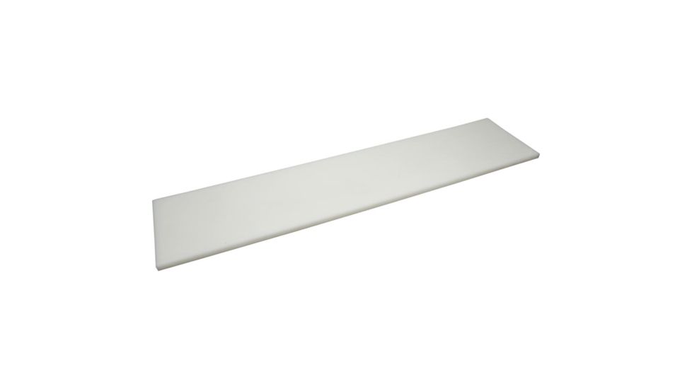 Grizzly Industrial High Density White Polyethylene (HDPE) - 1/2in. x 8in. W x 36in. L H2885