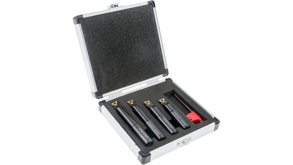 Grizzly Industrial Indexable Boring Bar 1/2in., Set of 4 T10868